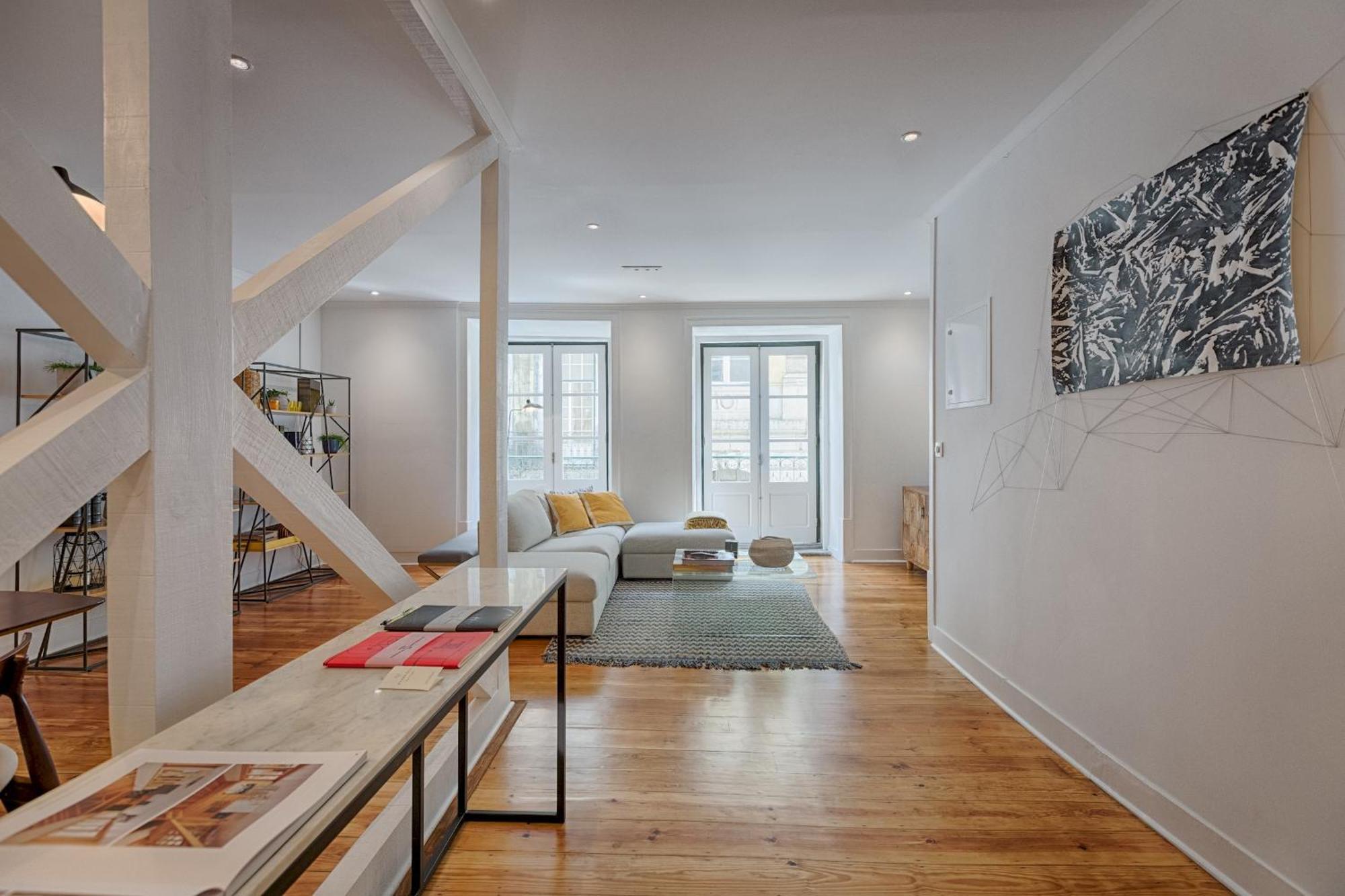 Architectural Gem In Bica Apartment Lisbon Bagian luar foto